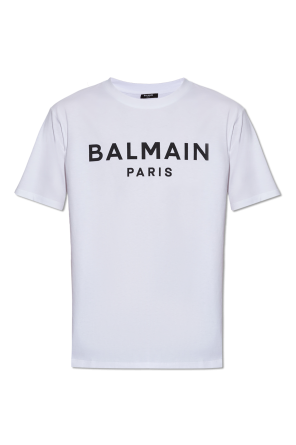 Tシャツ・カットソー BALMAIN FW23 TURTLENECK SHIRT (BH1KH015_KE936AE) Koszulka Balmain Printed T-Shirt YH0EF000BB65 YEM | FLEXDOG